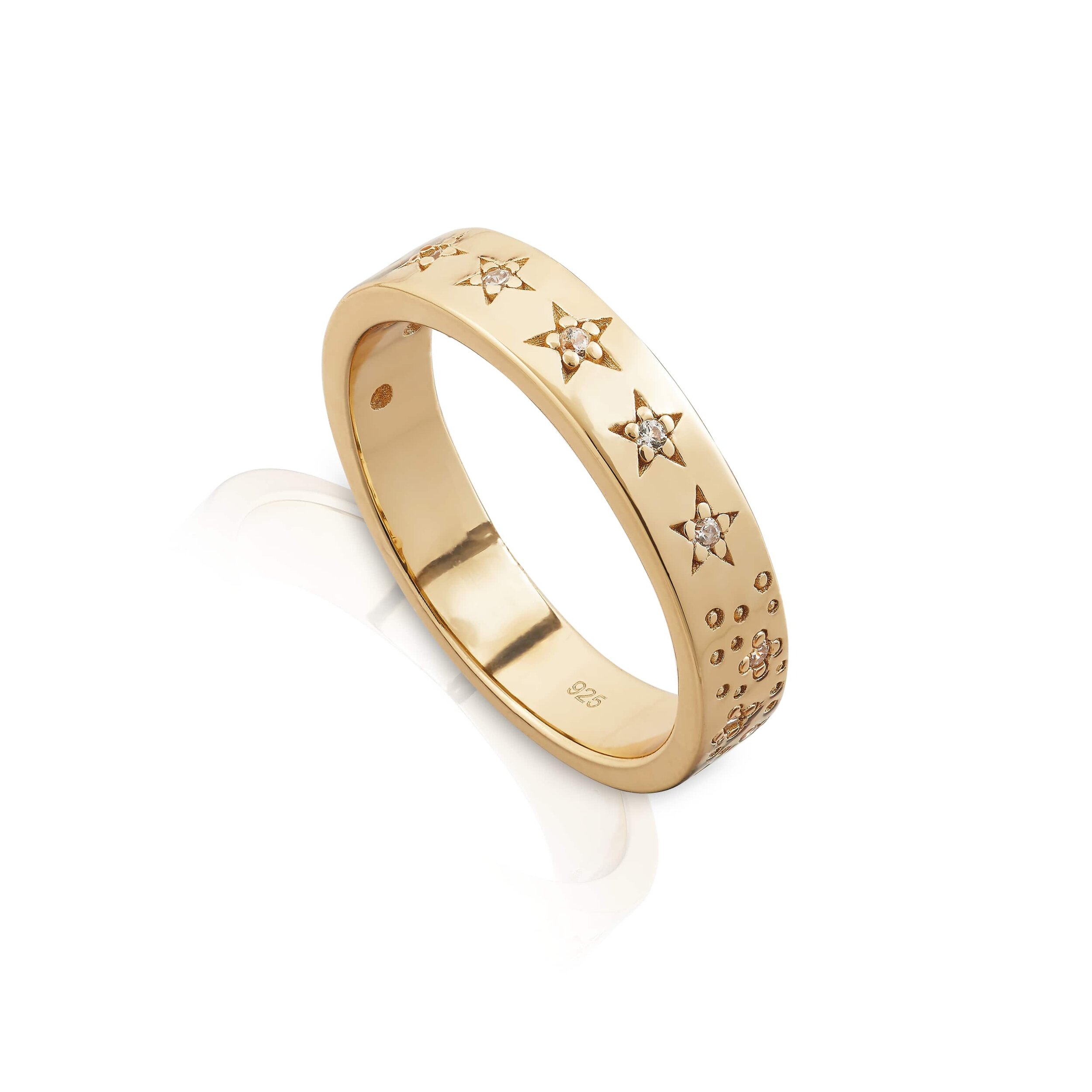 Gold Stelle Ring