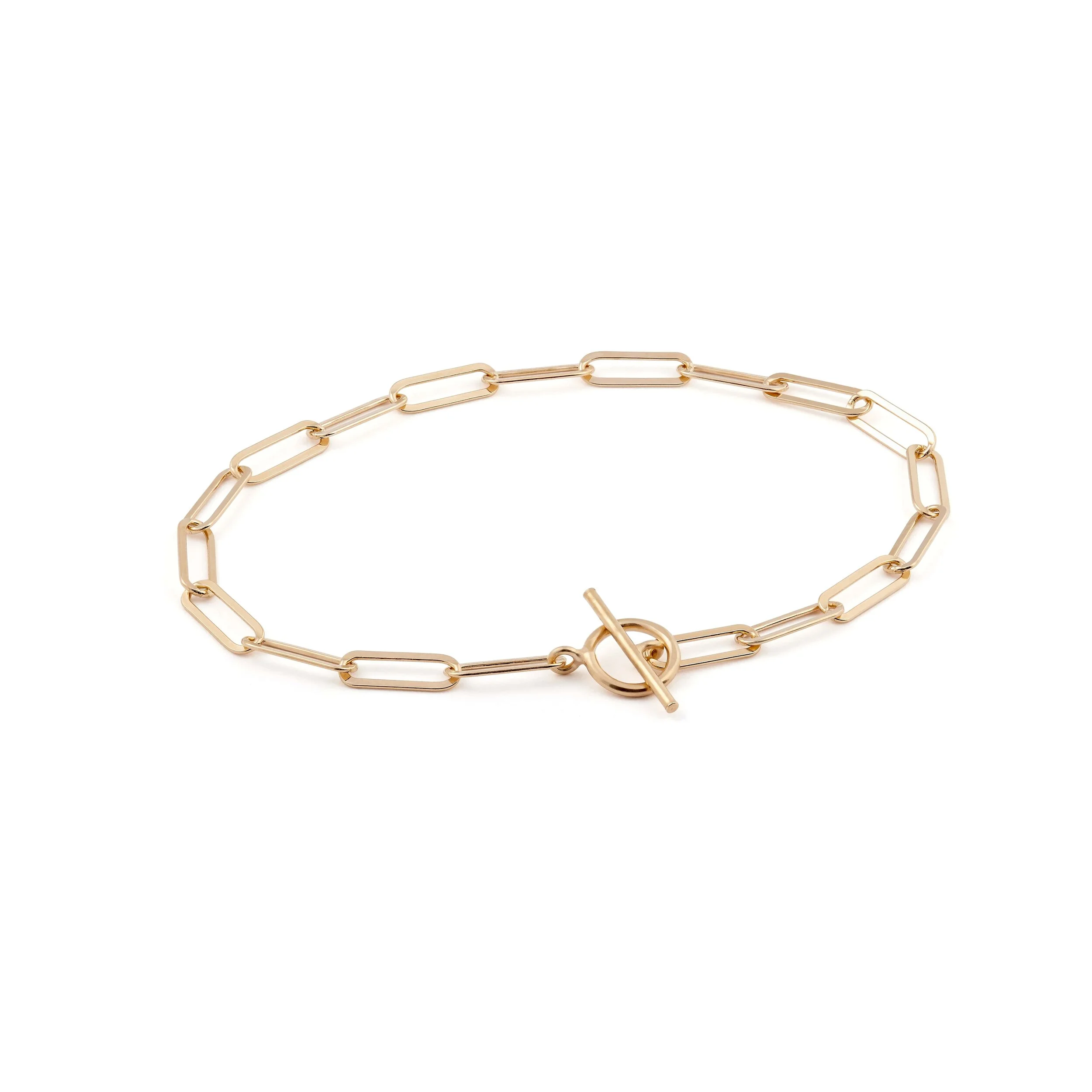 Gold Amara T-Bar Bracelet