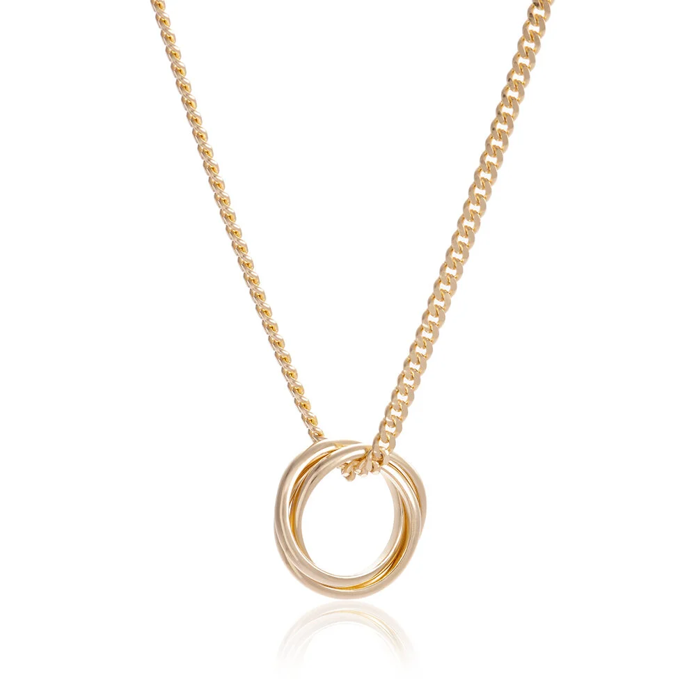 [spec] Gold Halo Necklace