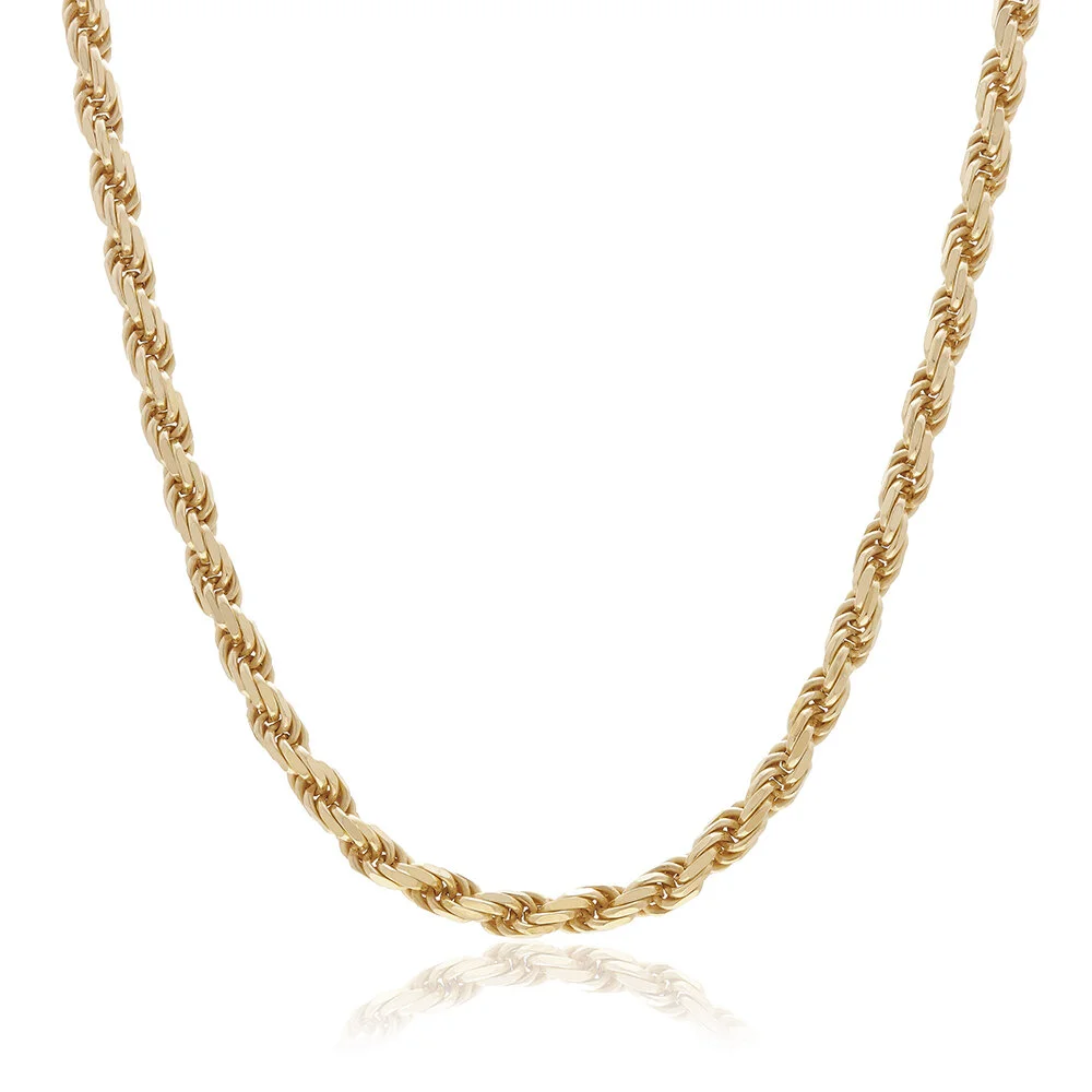 [vid] Gold Almas Corda Necklace