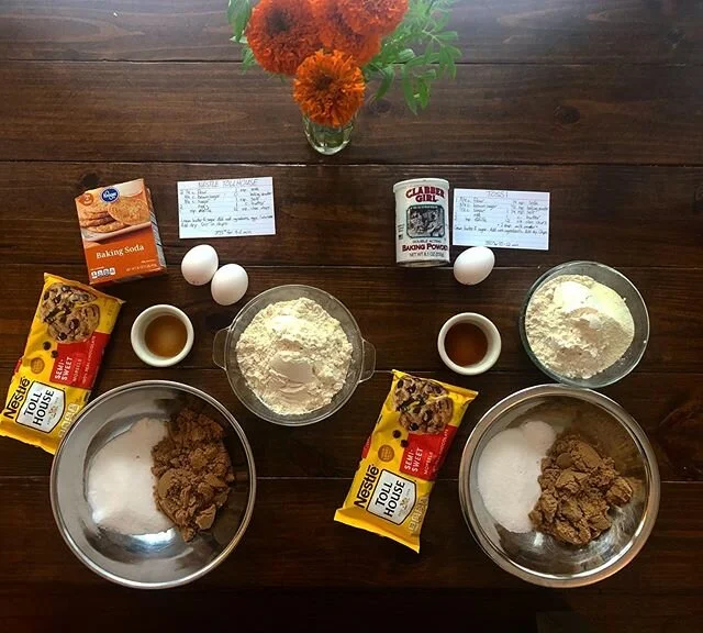 I&rsquo;ve decided that it is high time to find THE definitive best chocolate cookie recipe around. So. I&rsquo;m mixing up a batch of Nestle Tollhouse and a batch of @christinatosi. I&rsquo;ll bake them Wednesday and I need your help. A) getting rid