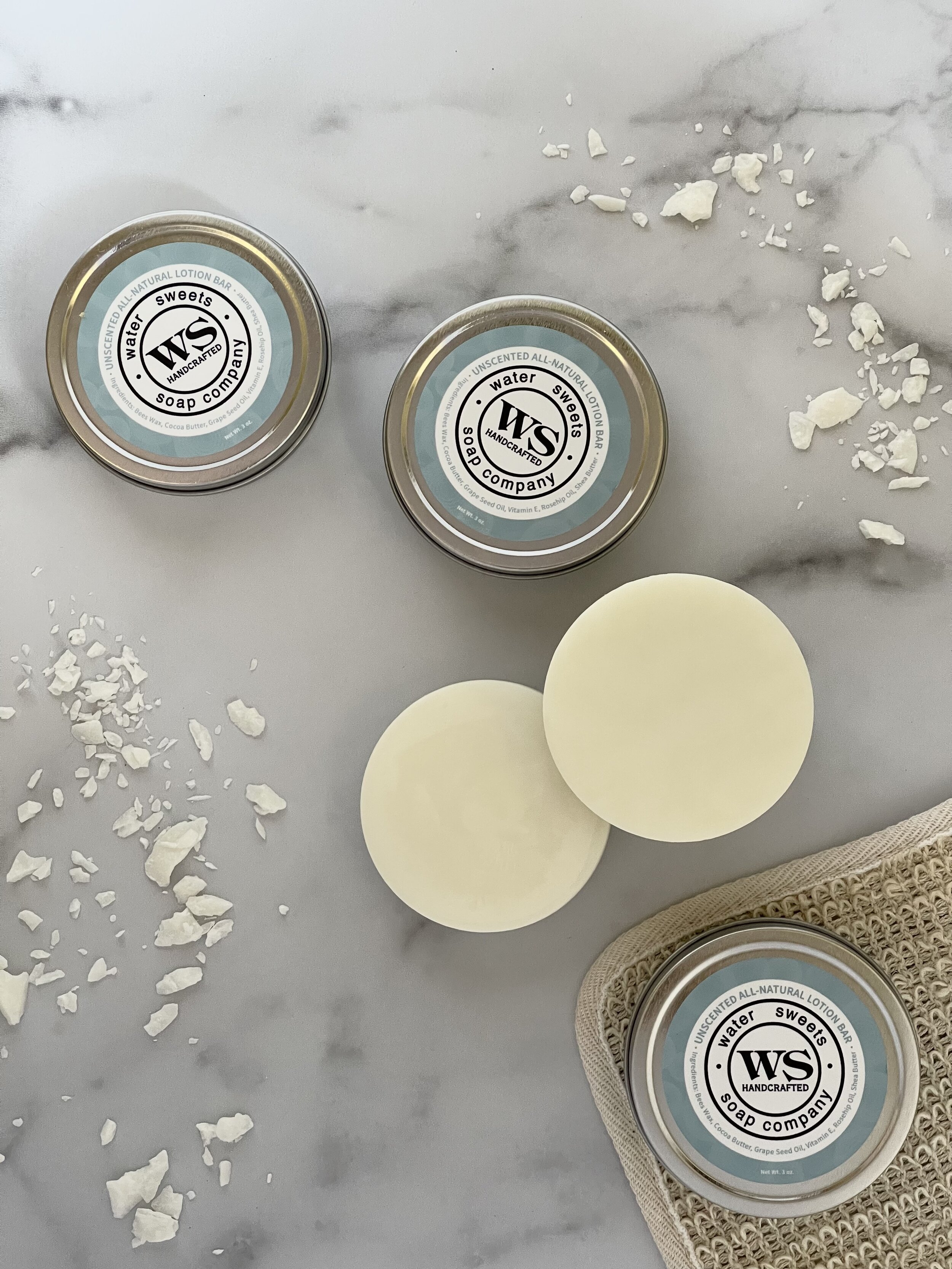 All Natural Lotion Bars - Unscented — Water Sweets Soap Company | Soap Shop  - Edwardsville - O'Fallon