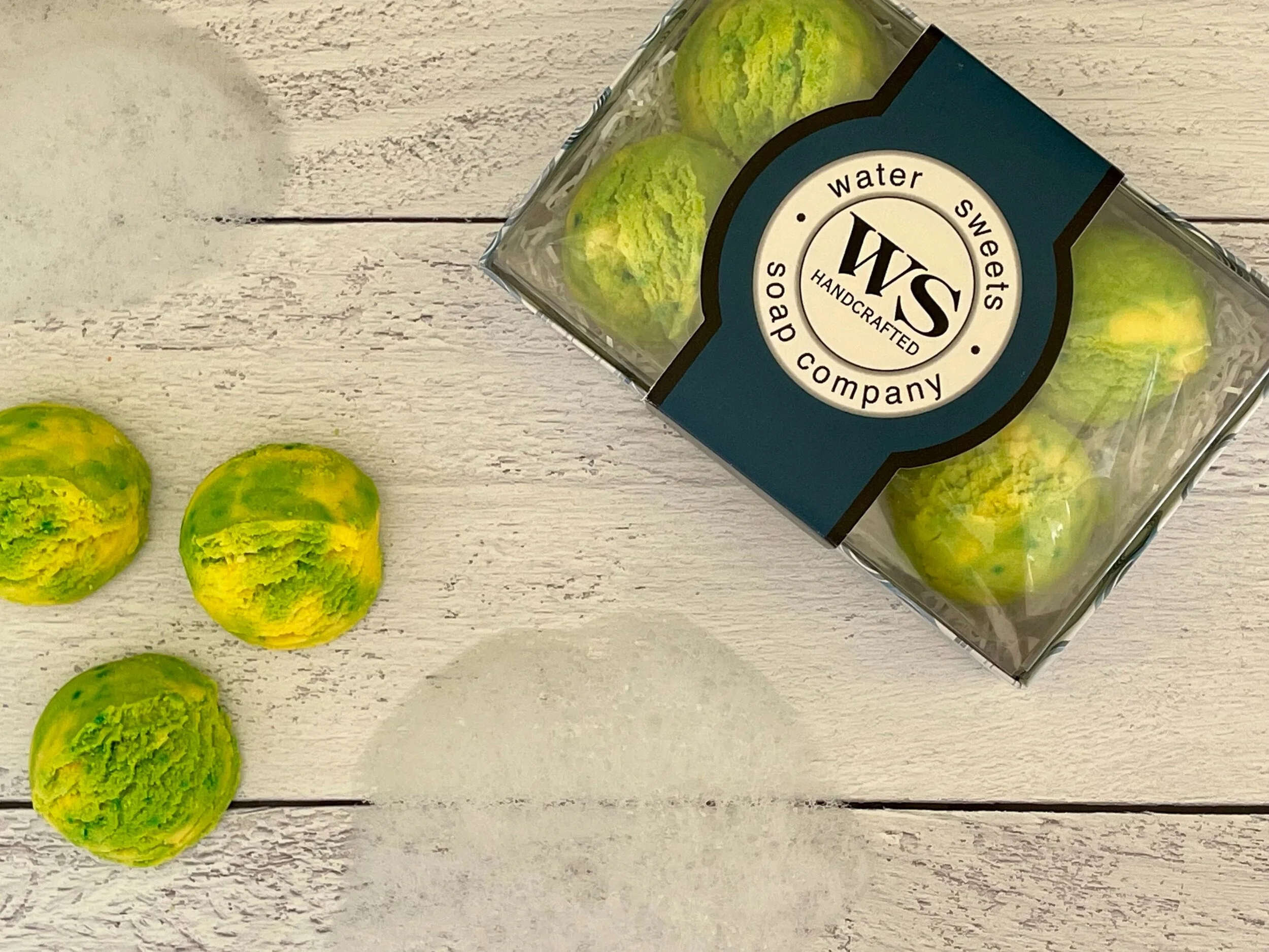 Wild Melon Bubble Scoops — Water Sweets Soap Company Soap Shop