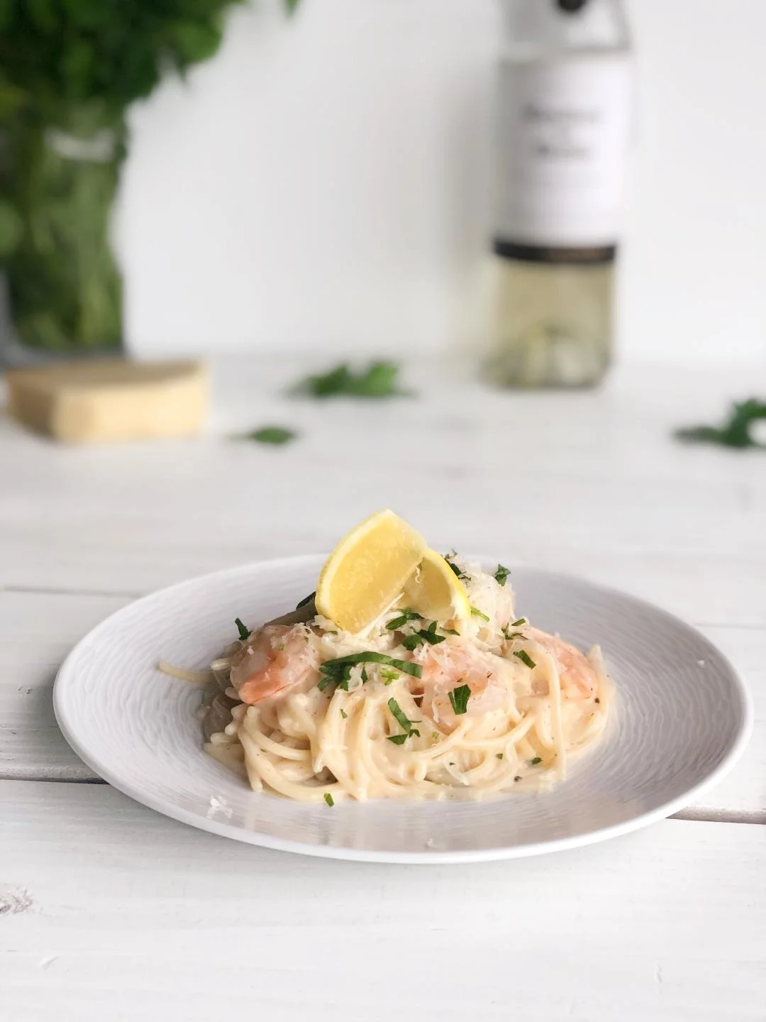 Creamy White Wine Pasta Dish - Gluten Free!