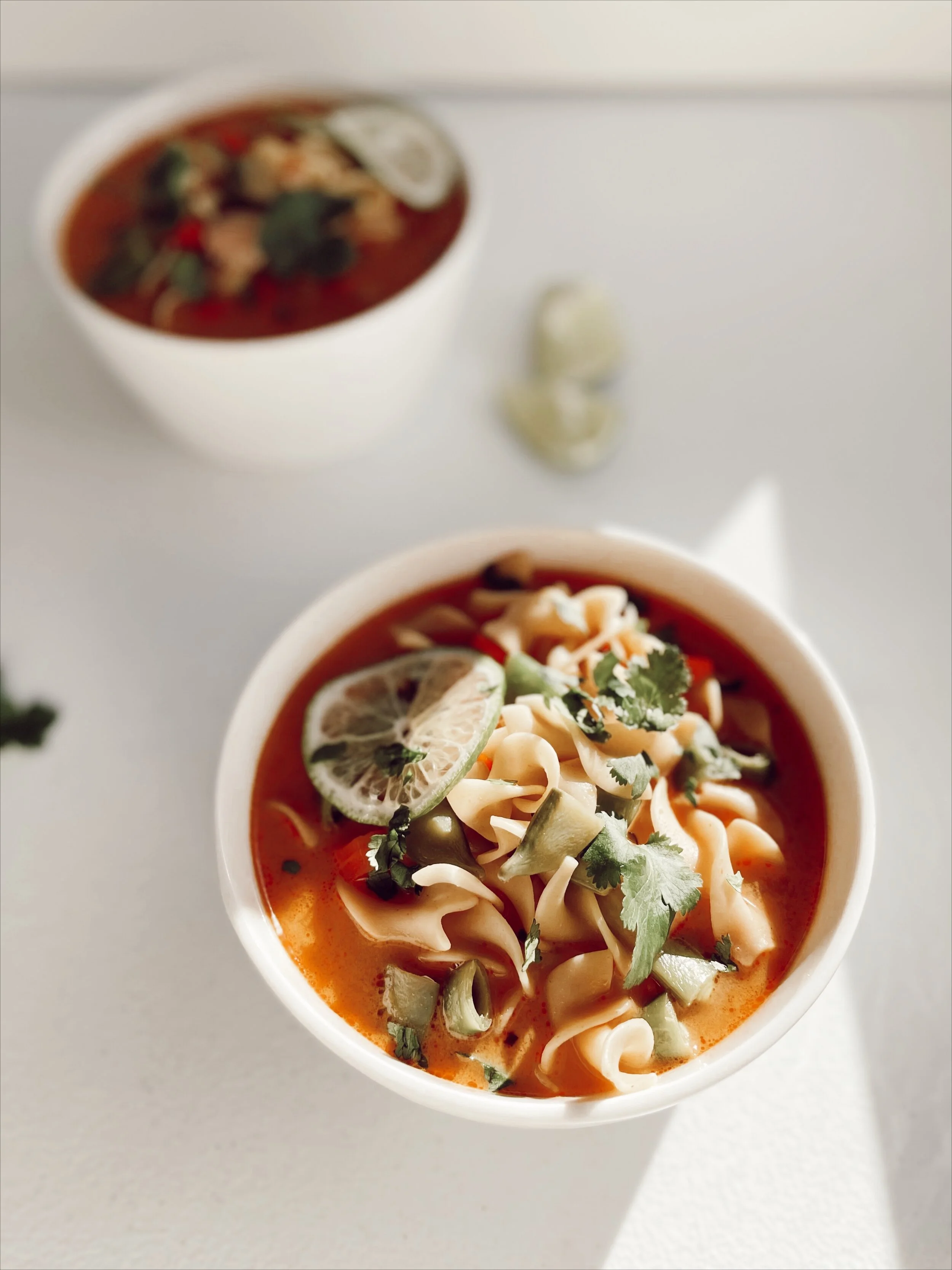 Thai Chicken Noodle Soup