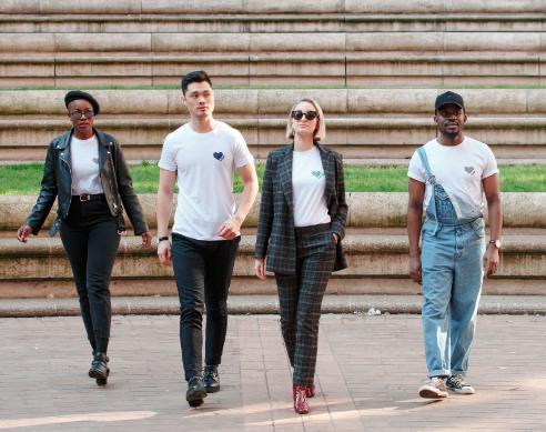 DIVERSITÉ is a French company. Their vision is to spread love all around the world and make the difference. We embroidered love in several languages.