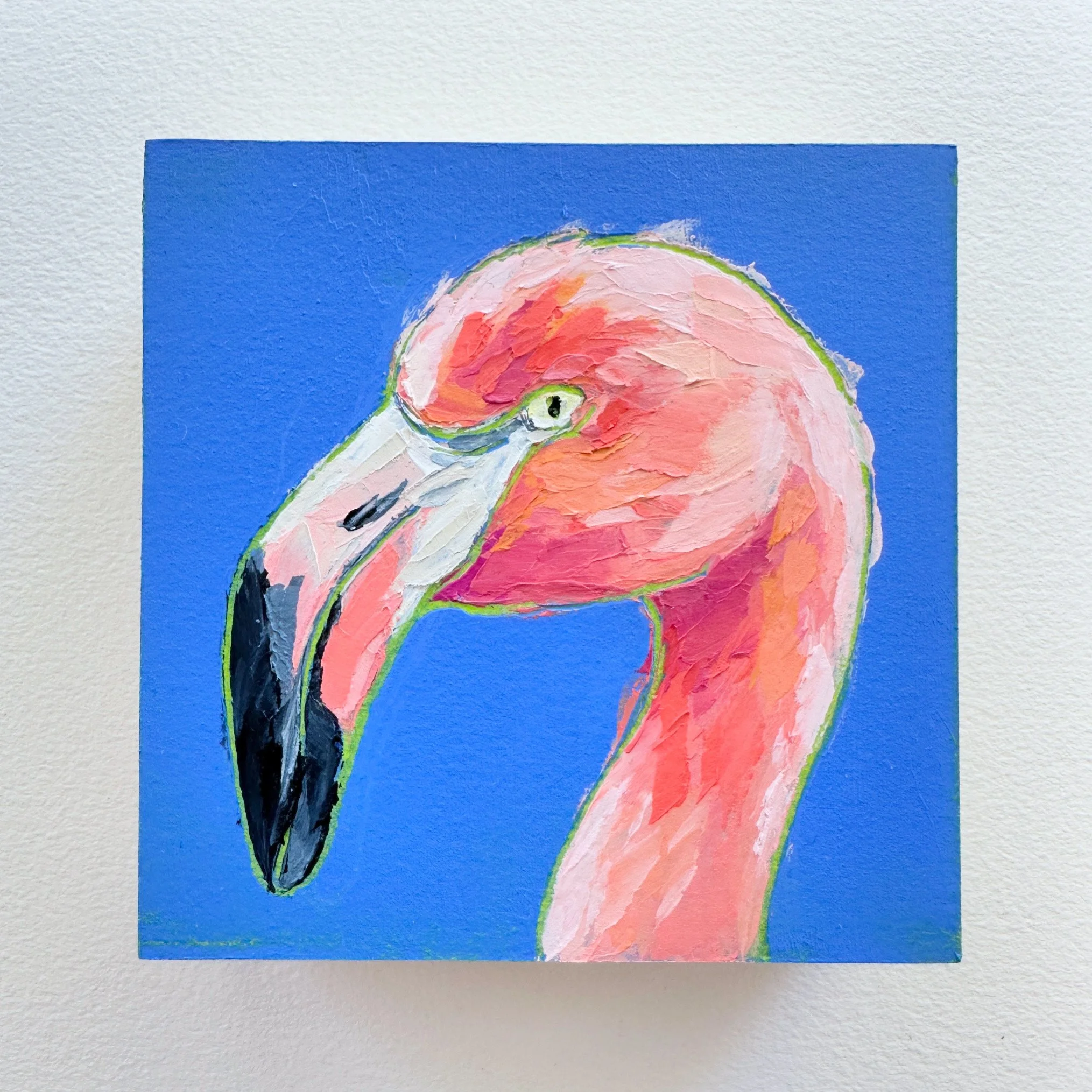 4"x4" Flamingo