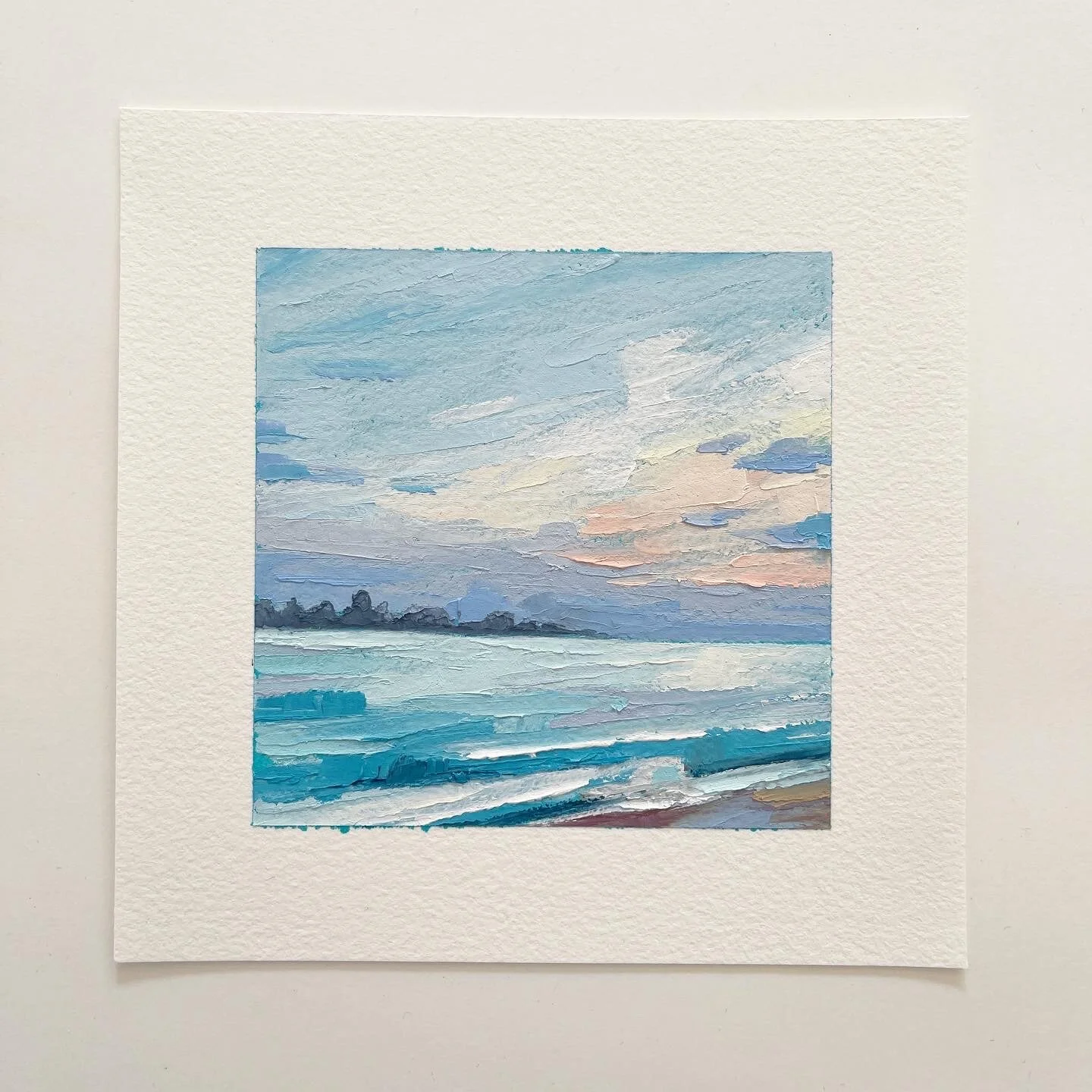 100 Day Project 4"x4" Square on Paper (Copy)