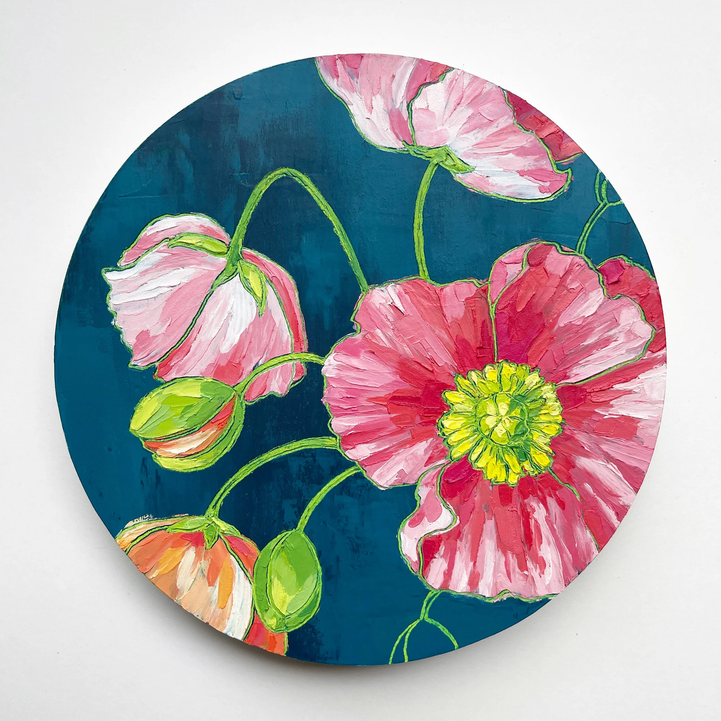 100 Day Project 8" Circle Panel