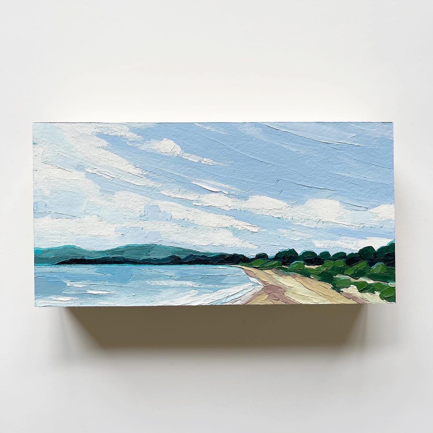 100 Day Project 8"x4" Paintings on Cradled Wood Panels—Day 50