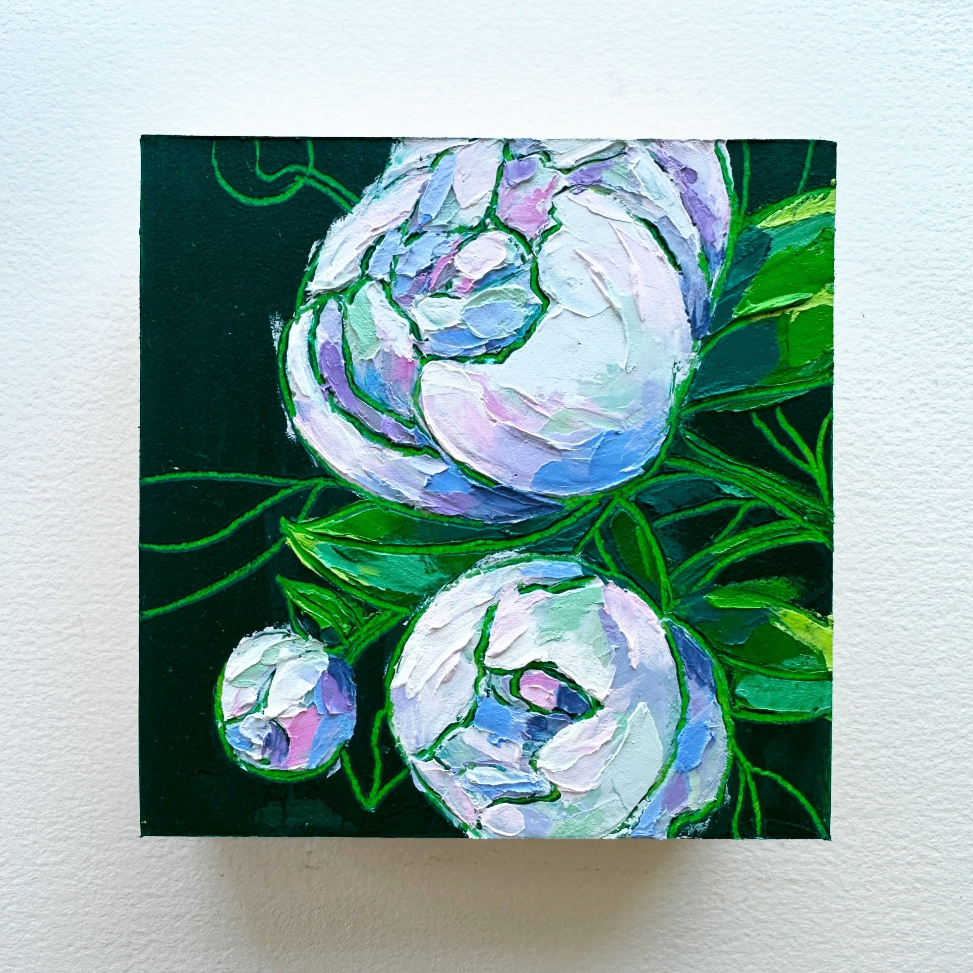 Day 42, The 100 Day Project 2024 @dothe100dayproject

Peonies and green were the first suggestions I received yesterday&mdash;and you know how much I love peonies&mdash;so this was a joy to paint!

For days 41-50 of my 100 Day Project, I&rsquo;ll be 