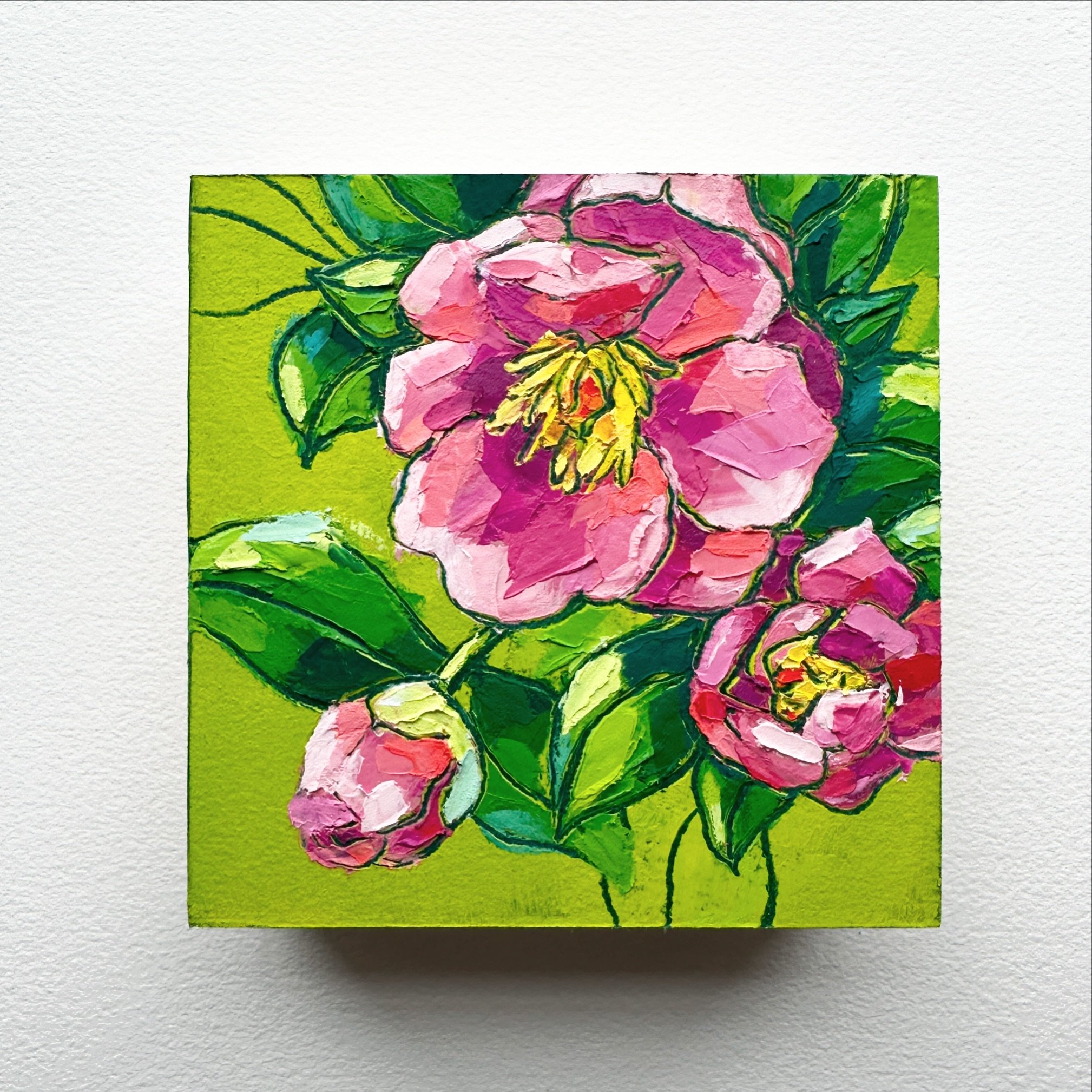 Day 43, The 100 Day Project 2024 @dothe100dayproject

Camelias and Chartreuse. Well this is fun!

For days 41-50 of my 100 Day Project, I&rsquo;ll be going back to painting my beloved florals, but with a twist. Every day in my Instagram Stories I wil