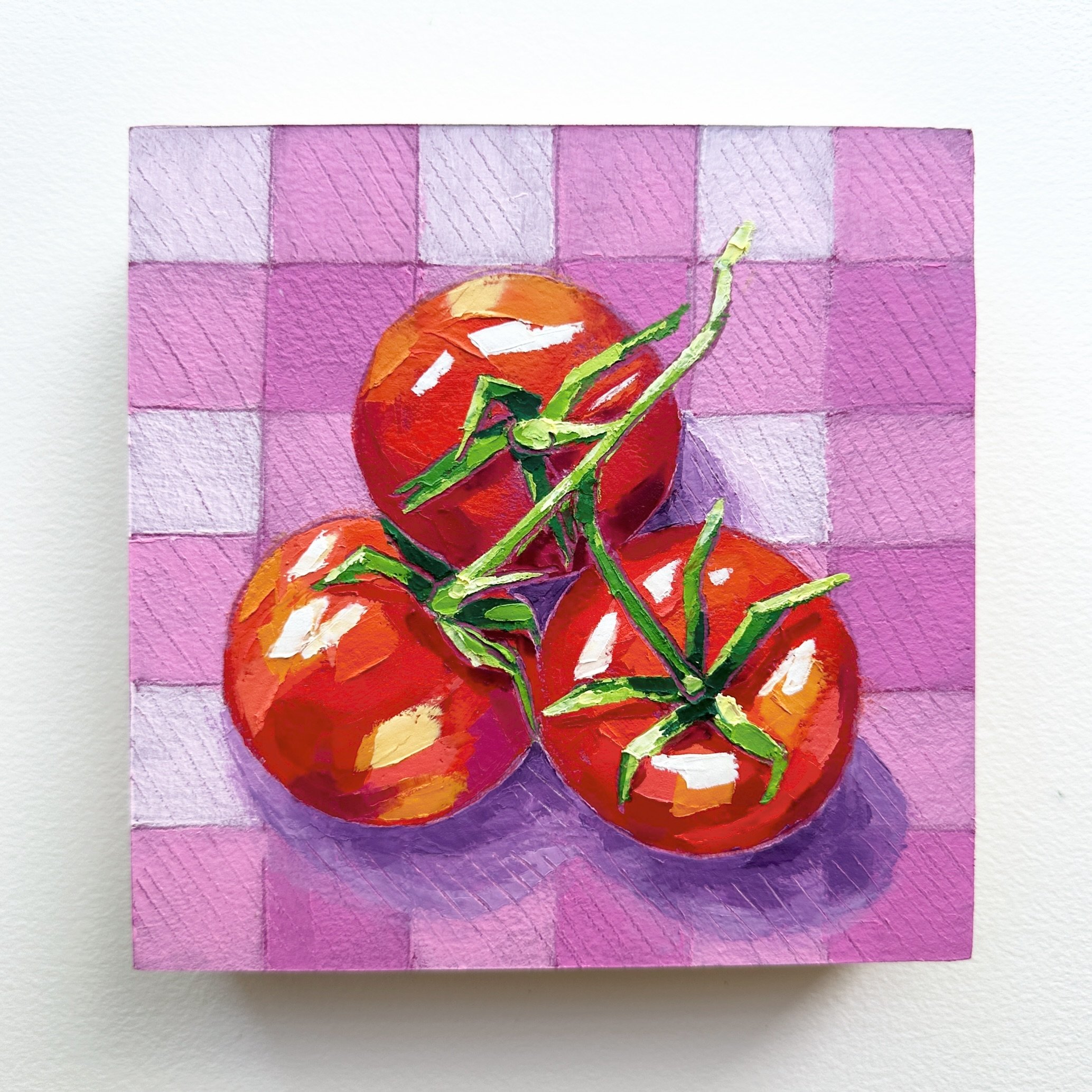 Day 55, The 100 Day Project 2024 @dothe100dayproject

Tomatoes!!! Shhhhh&hellip;don&rsquo;t tell the strawberries, cherries, avocado and blueberries, but these tomatoes are MY FAVORITE so far. I mean, I love them and all, but today, today the tomatoe