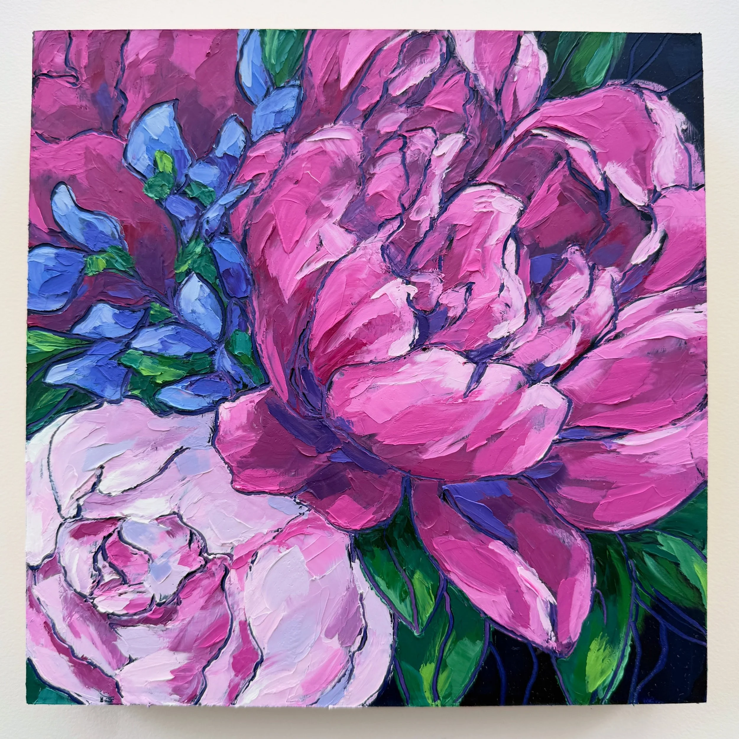 I&rsquo;ve loved peonies since my best friend from college had them as her wedding flowers in April of 2005. I had never seen (in my recollection) a peony before that day, but they forever endeared themselves to me afterwards. My oldest son was ring 