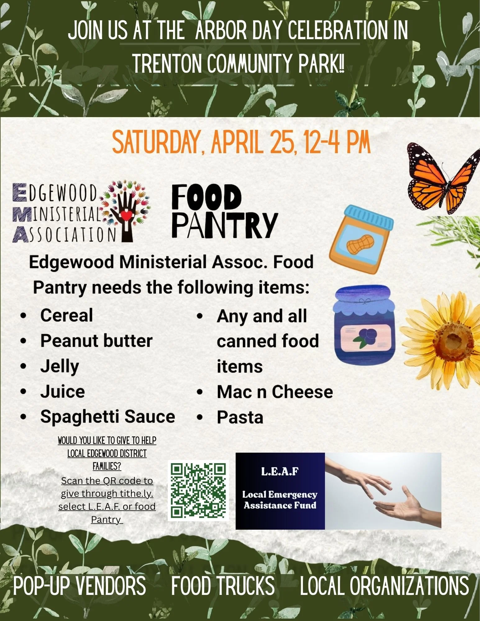 Arbor Day at Trenton Community park