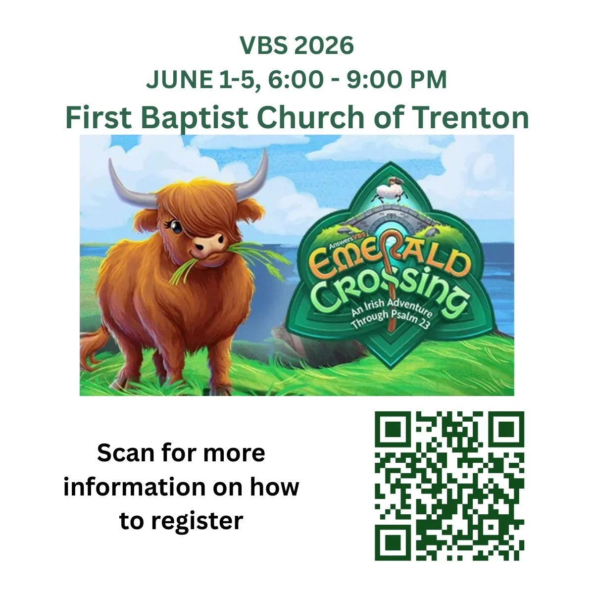 VBS 2026 at First Baptist of Trenton (Copy)