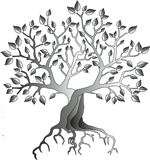 John Dubin Book Tree Illustration