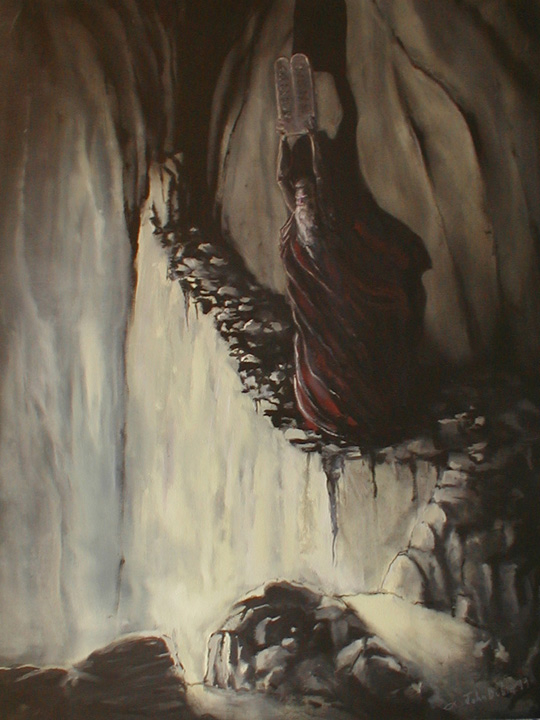 John Dubin Moses Painting