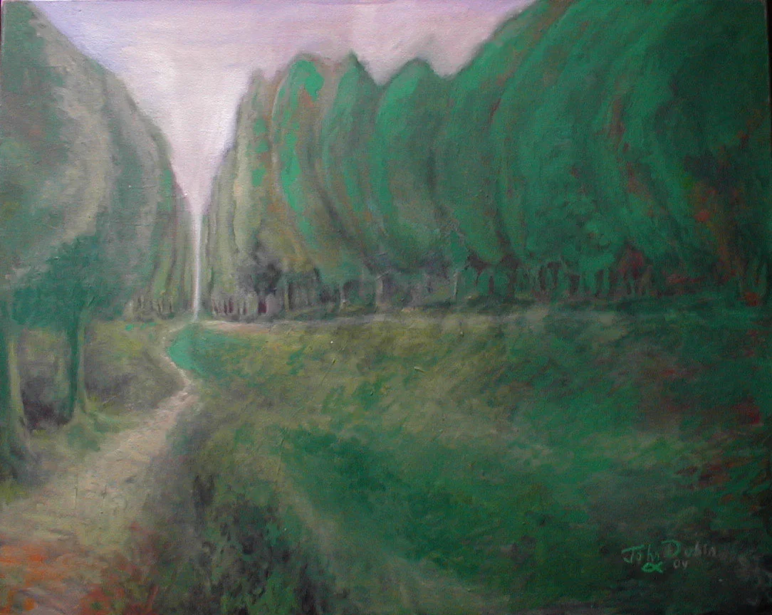 John Dubin Painting Tempus Fugit Dies