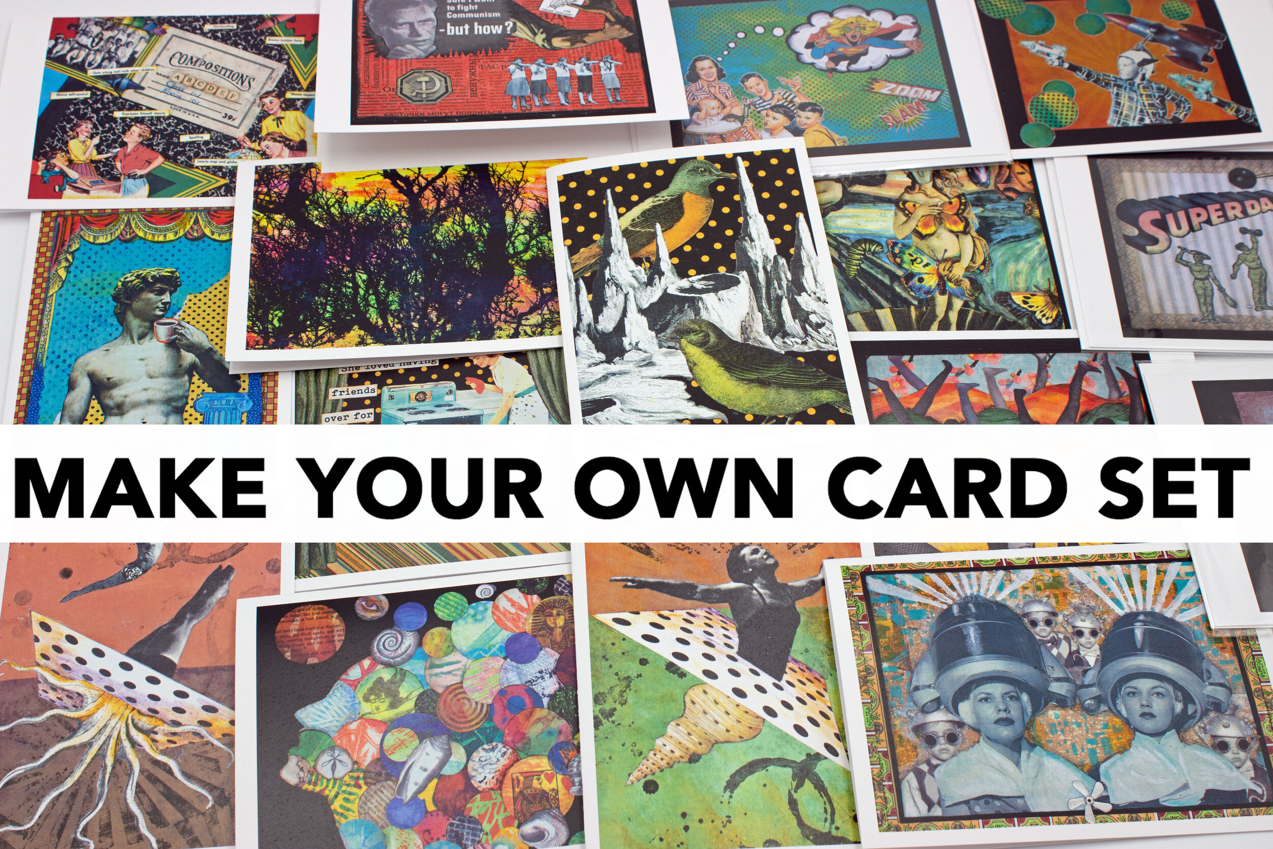 Create Your Own Card Set- 6 cards