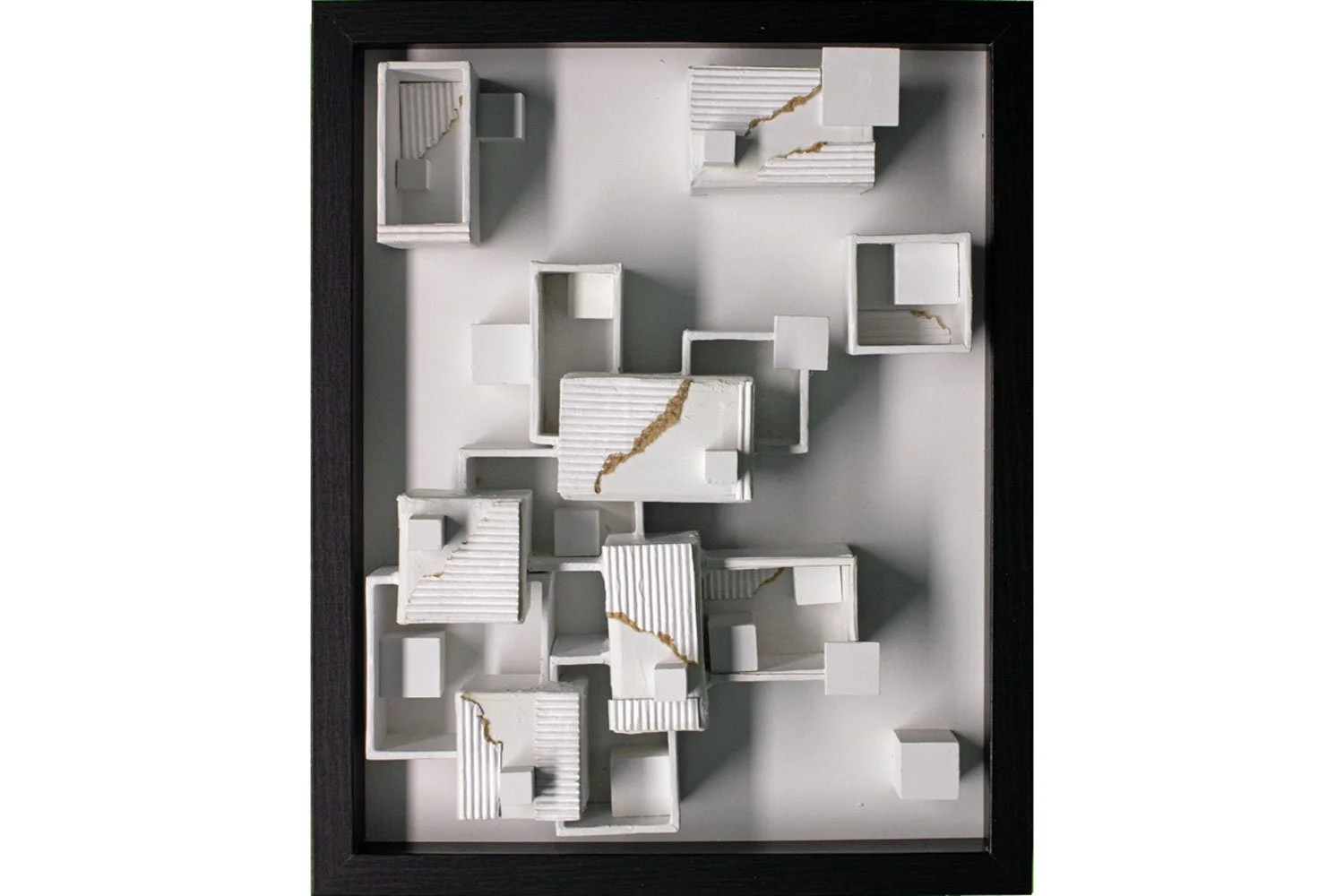 Boxed In wall assemblage