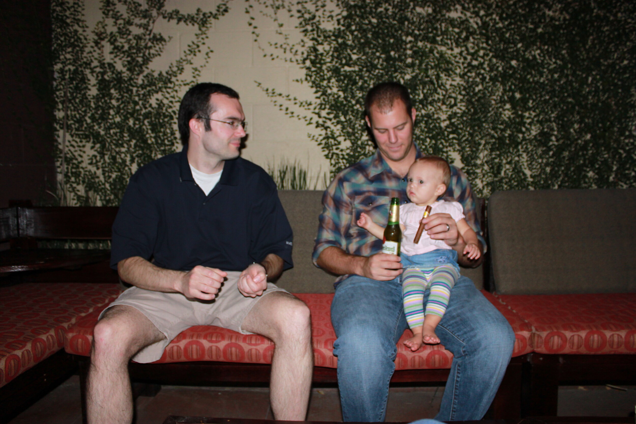 Hanging out with Pavel and Mark