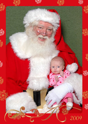 Isla Meets Santa Claus!