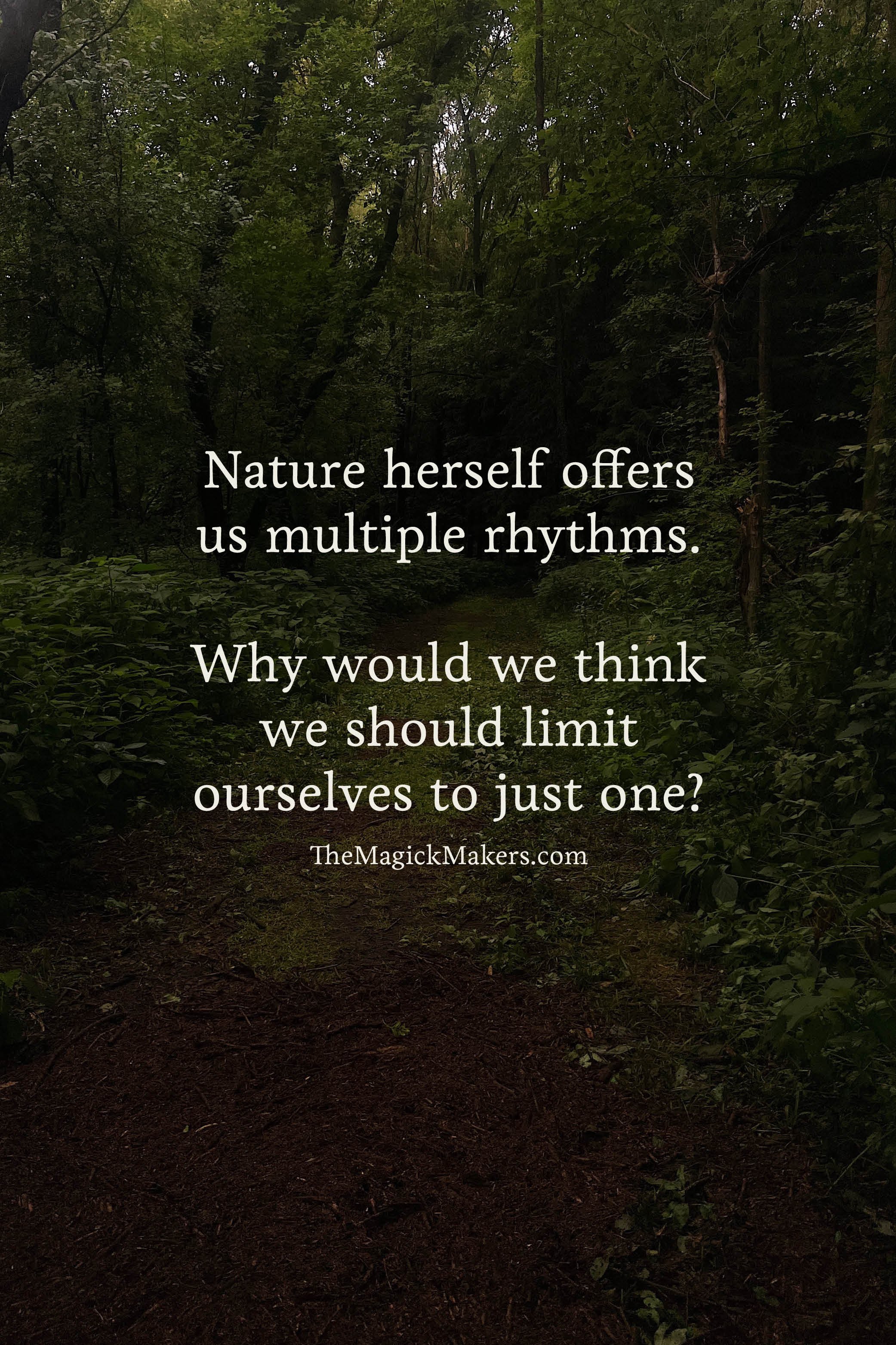 Many Beginnings: Finding Your Rhythm in the Turning Year