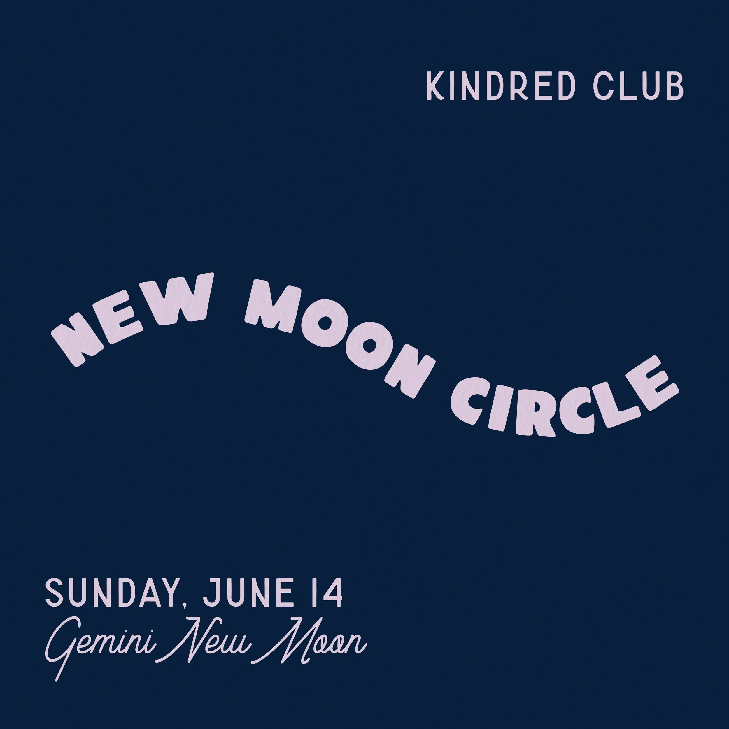 Gemini New Moon Circle
