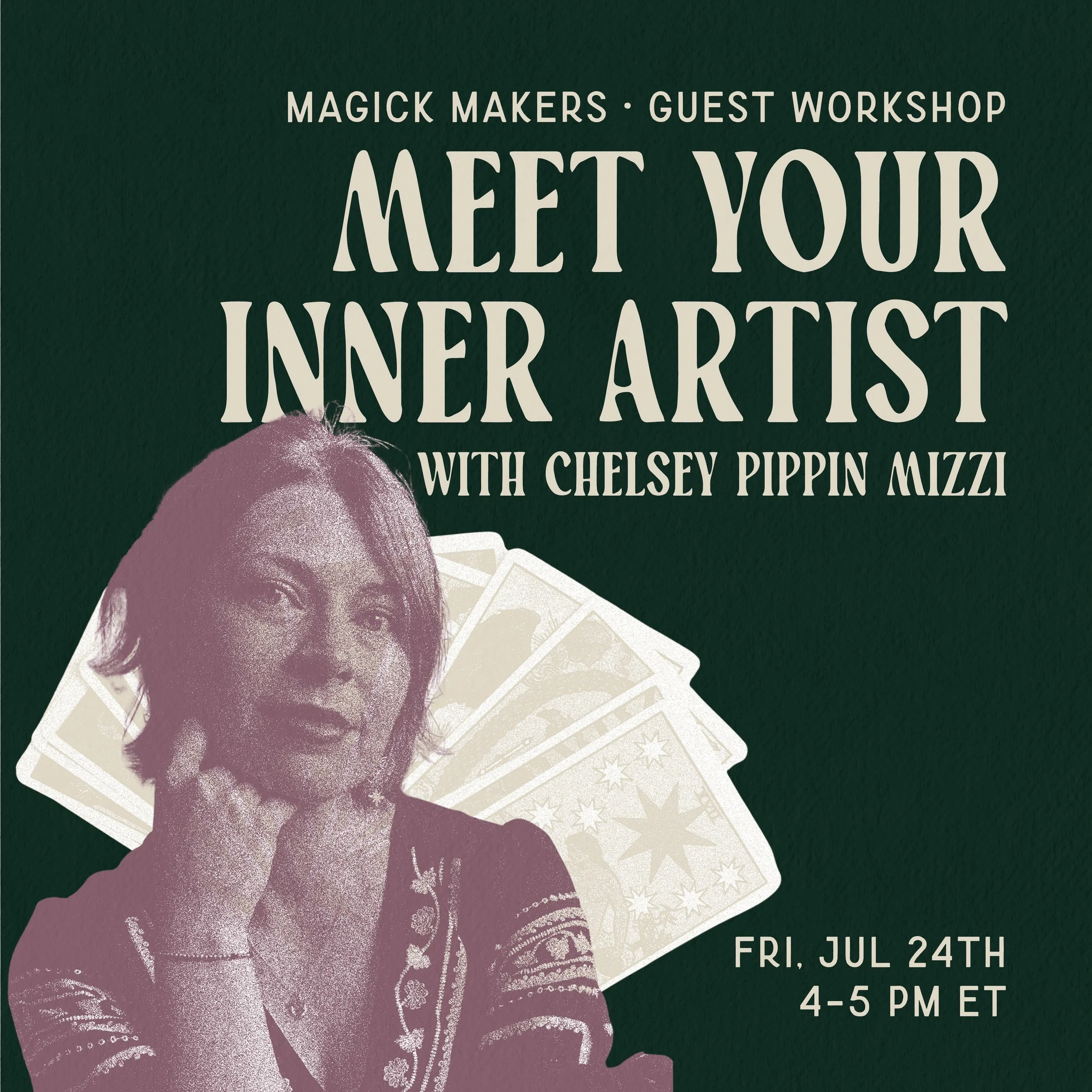 Meet Your Inner Artist Tarot Workshop with Chelsey Pippin Mizzi