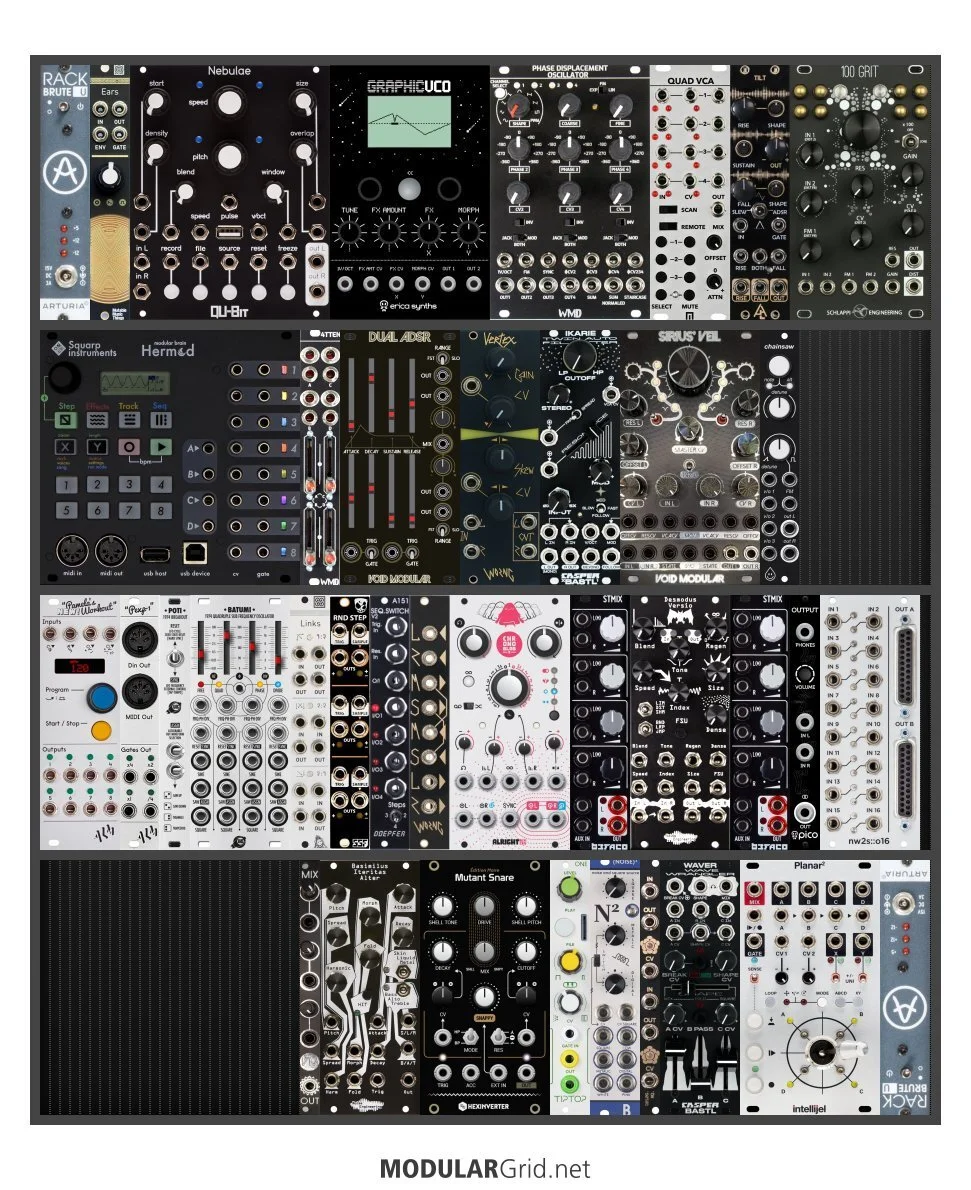 Blackguard Modular Synth Array: Designation Alpha