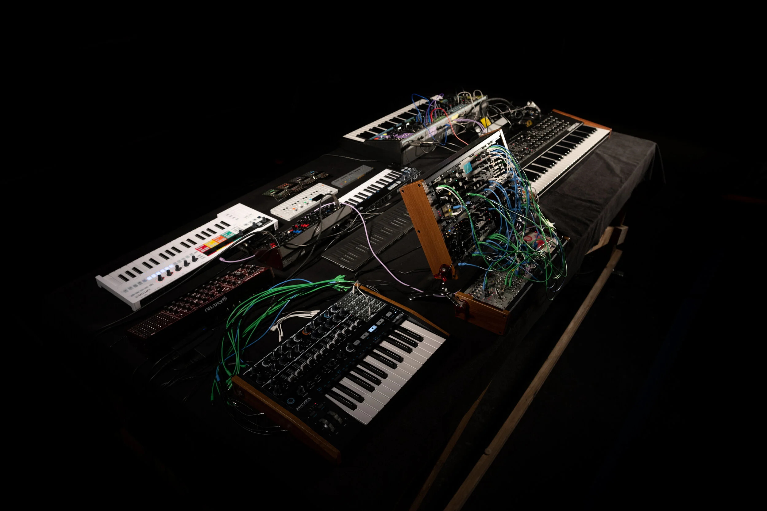 A few synthesizers…