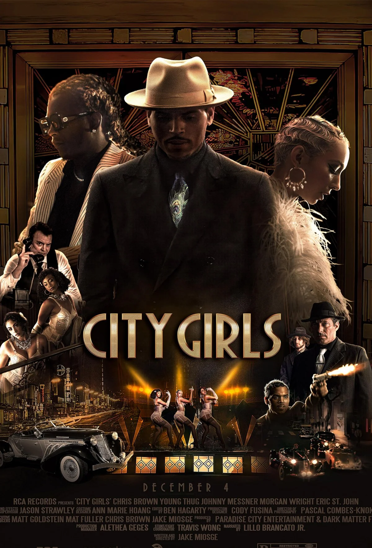 Chris Brown City Girls Poster