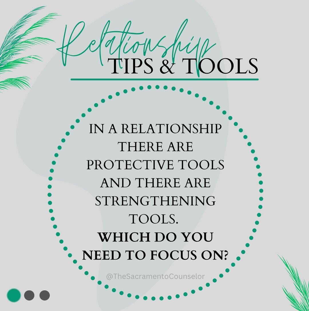 When it comes to relationships there are tools that will help you build up and strengthen and there are tools that will fortify and protect. 
Both are important to participate in to have a healthy relationship. 
The truth is; often we get fixated on 