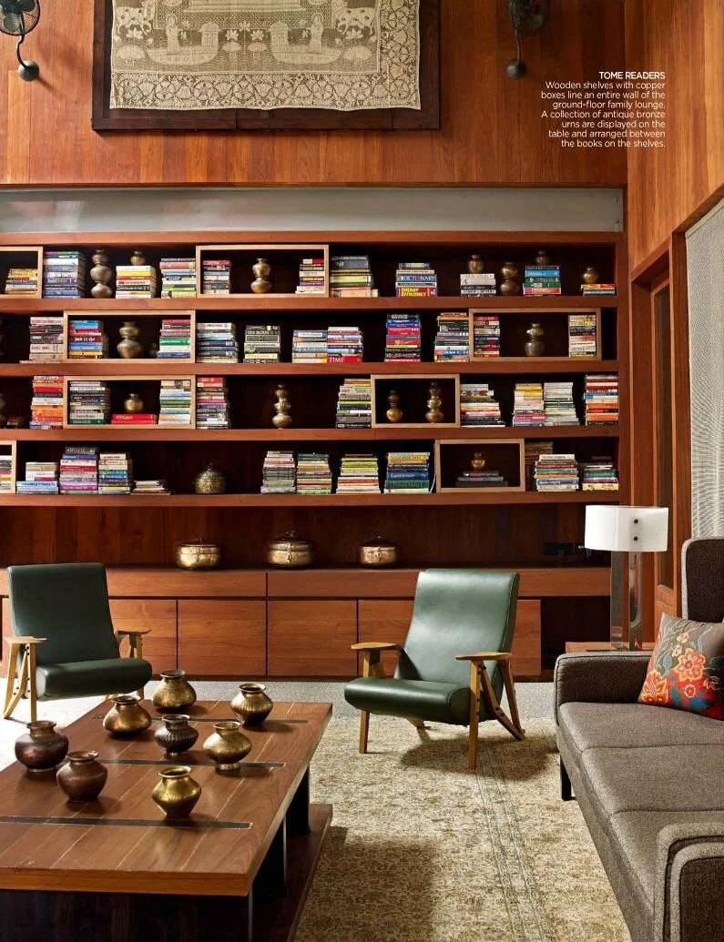 Mid Century styled Living Room .