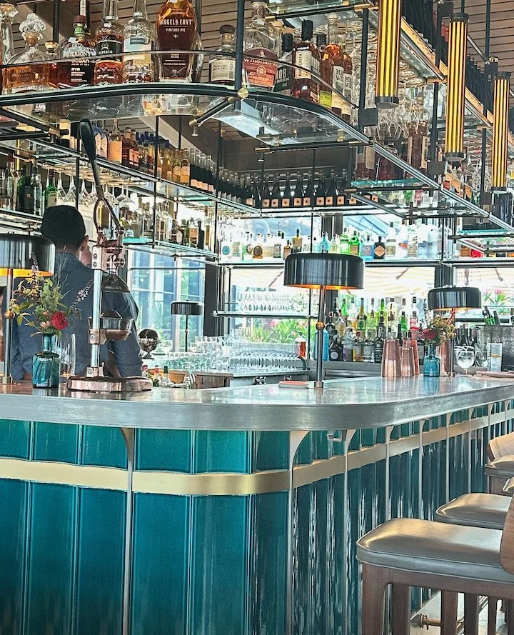 I knew I was still in Virginia… but it felt like a long weekend at a British country manor. Keswick Hall is beautifully designed in that quietly luxurious way — nothing crowded, nothing flashy, just comfort layered with intention.
From