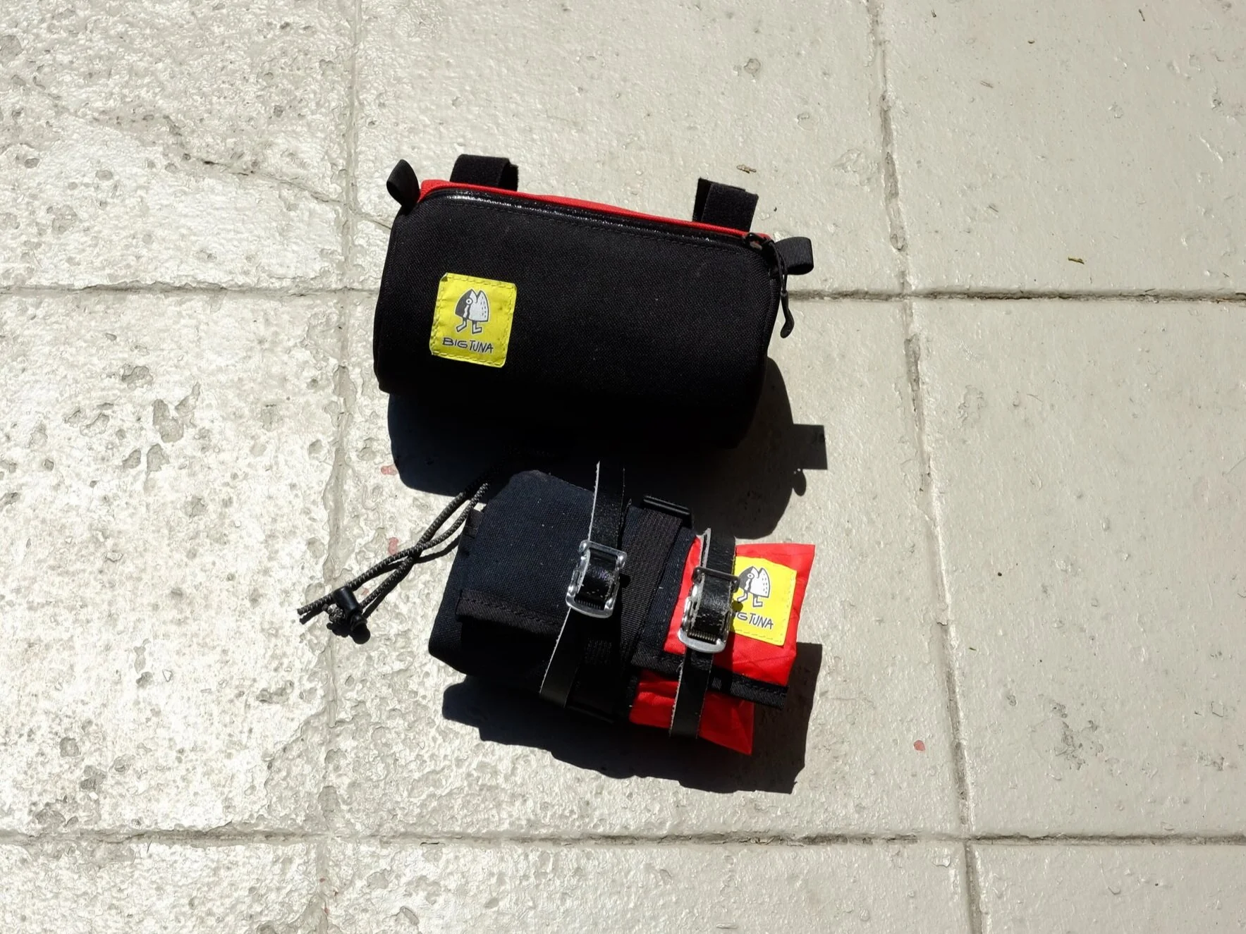 Dropbear bar bag and tool roll by Big Tuna bags