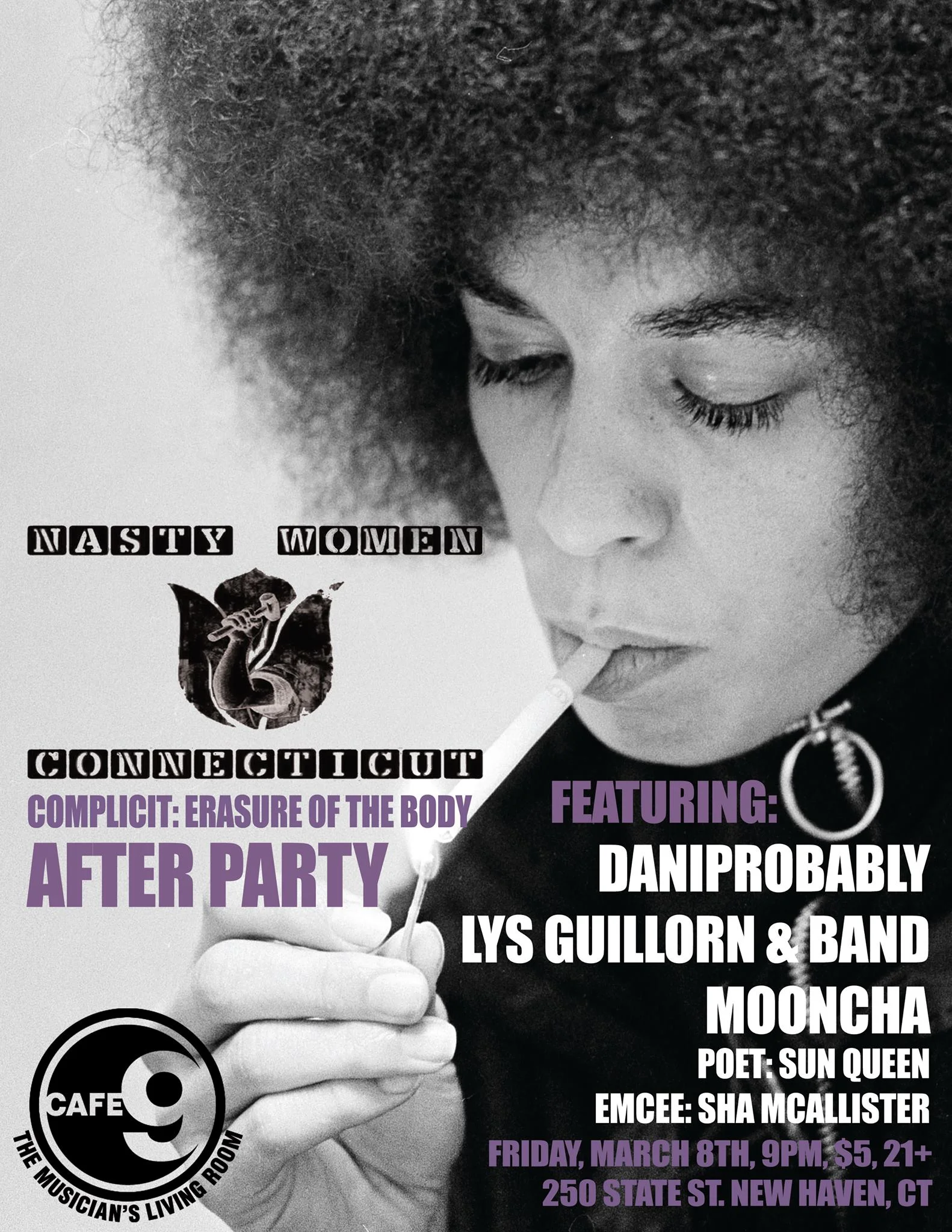 Nasty Women Art Show Afterparty: Daniprobably, Lys Guillorn, Mooncha