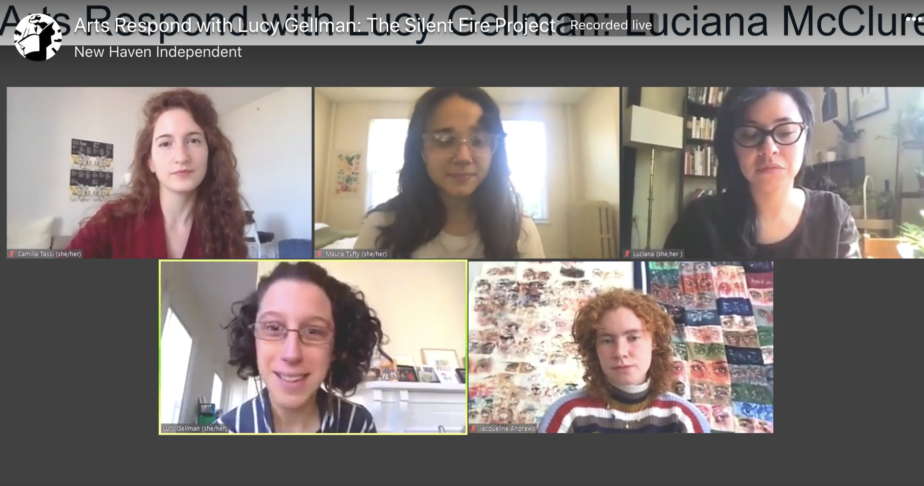 Arts Respond with Lucy Gellman