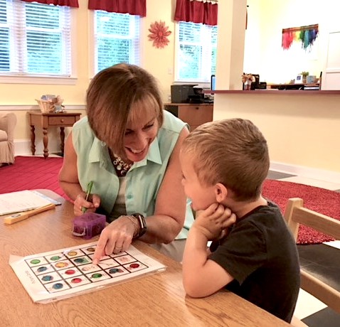 Lynn Carswell PODD Therapy with Little Boy