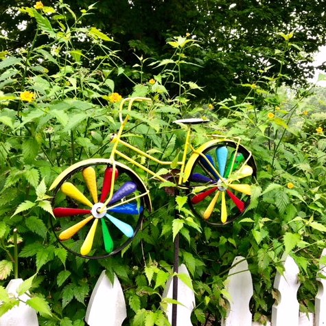 Right Fit Speech and Feeding Therapy - Colorful Bicycle in Garden
