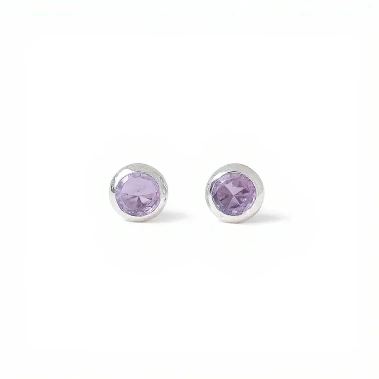 Amethyst Treasure Studs