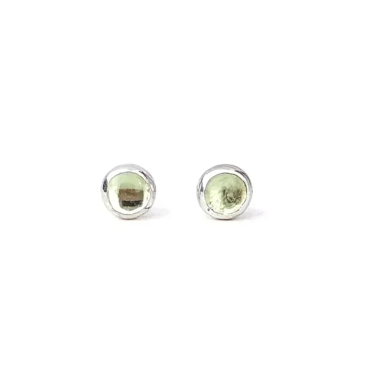 Peridot Treasure Studs