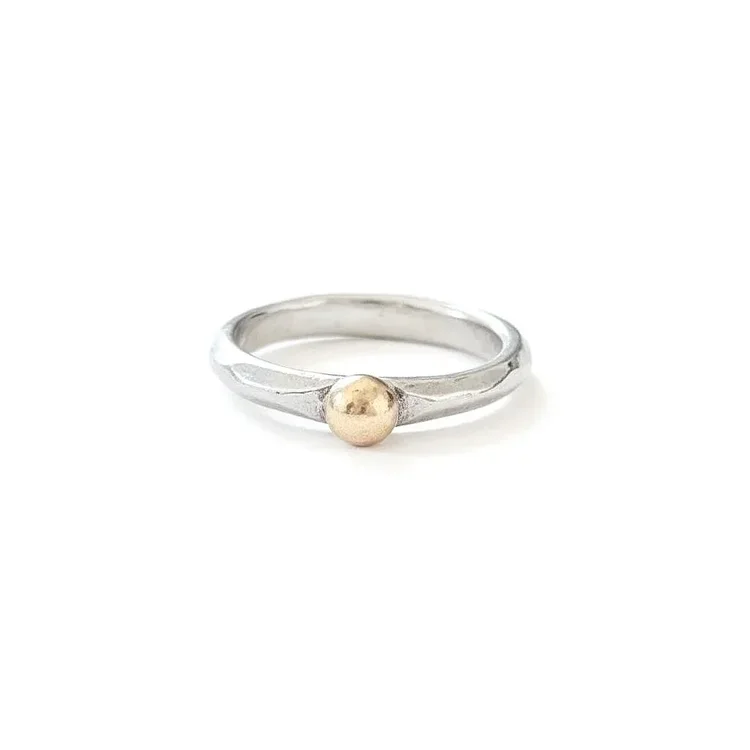 Golden Nugget Ring (size M 1/2)