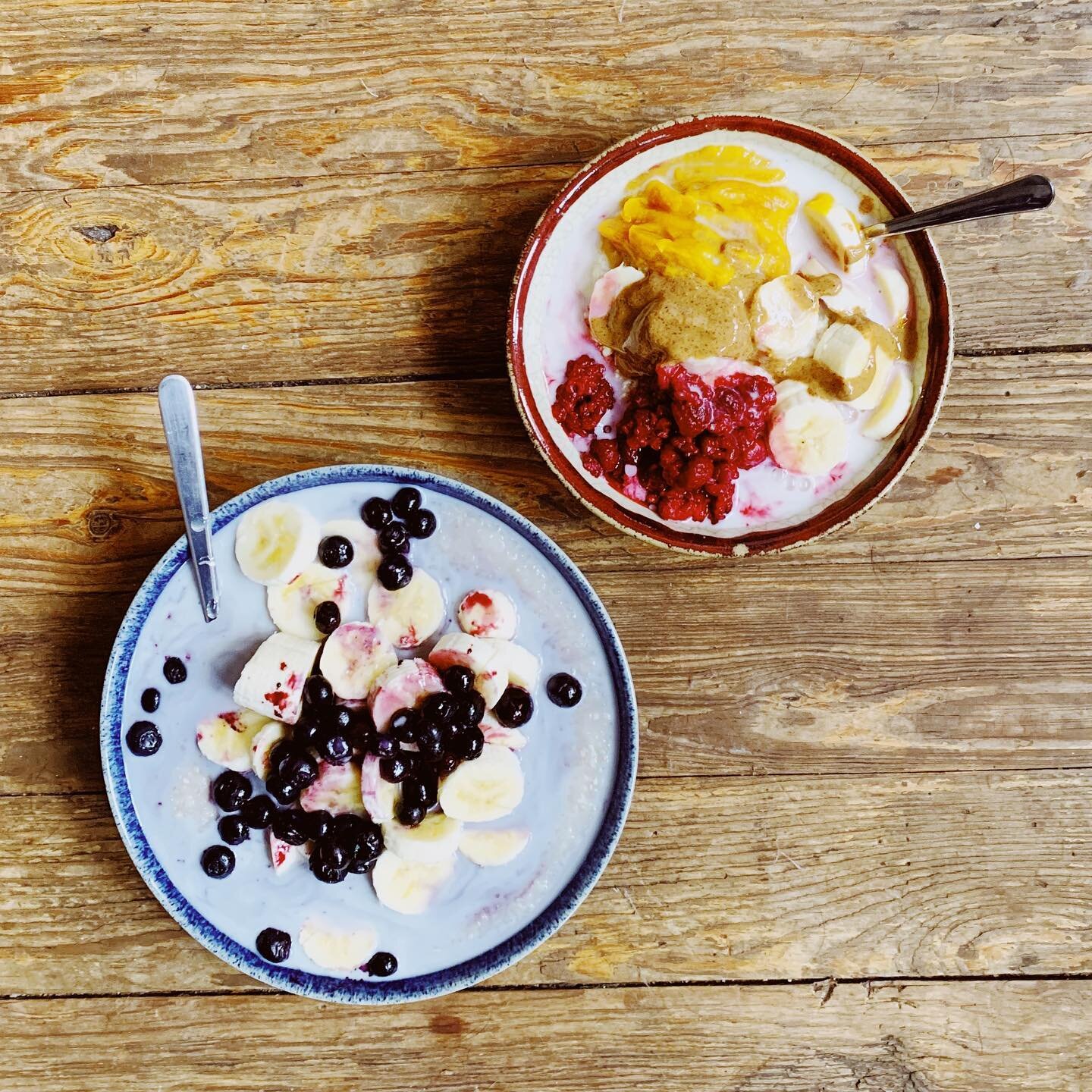 porridge pour deux. 🍌