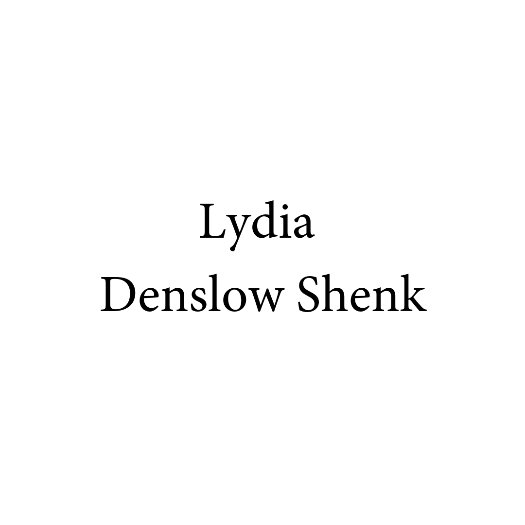 Lydia Denslow Shenk
