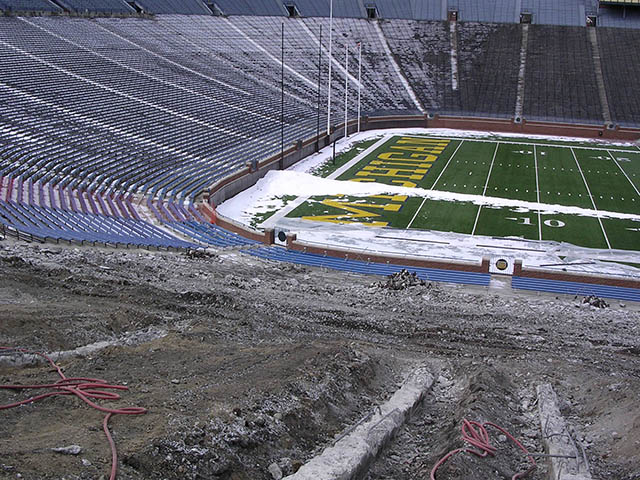 U Of M Stadium Seating Chart