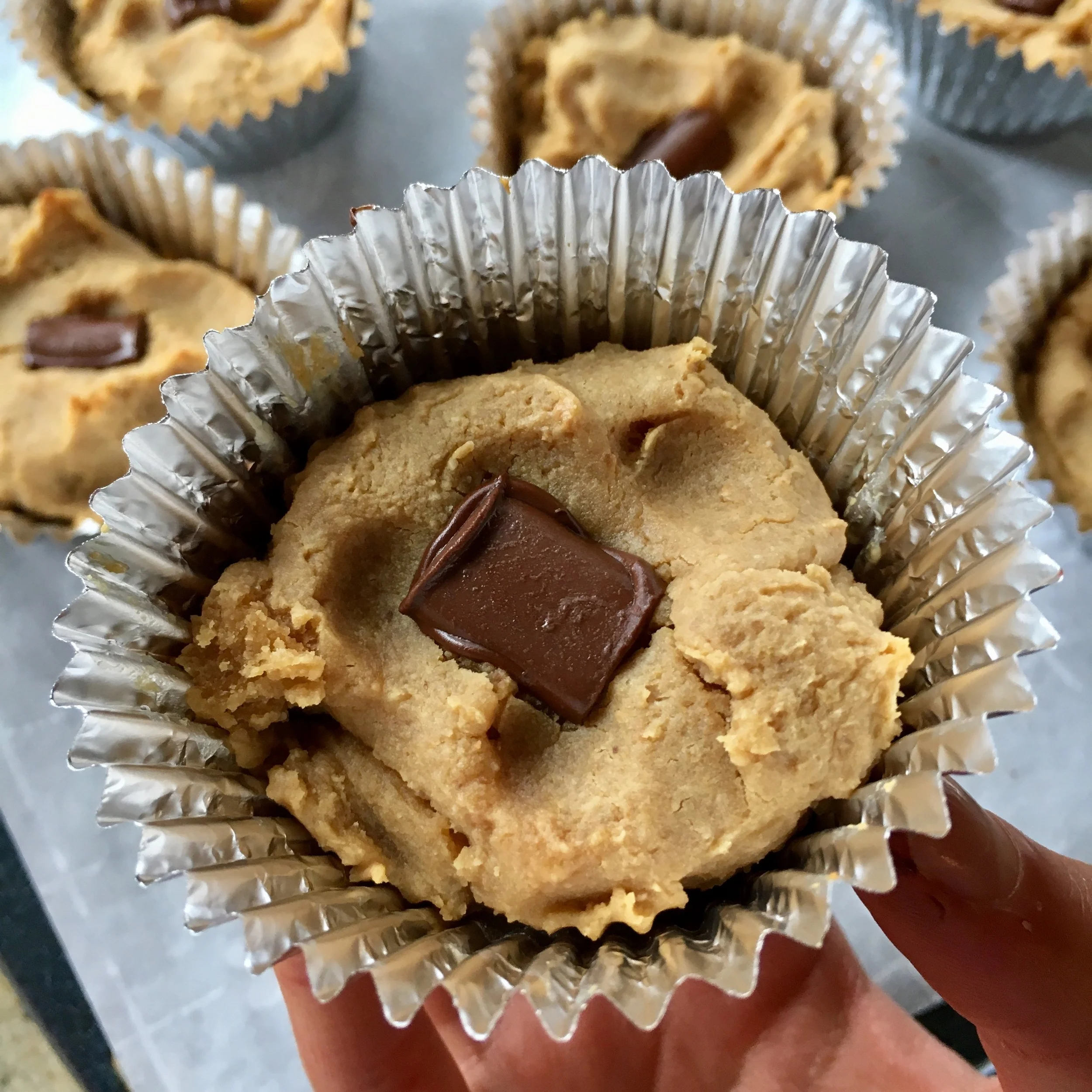 3 Ingredient Peanut Butter Cookies (with beans!)