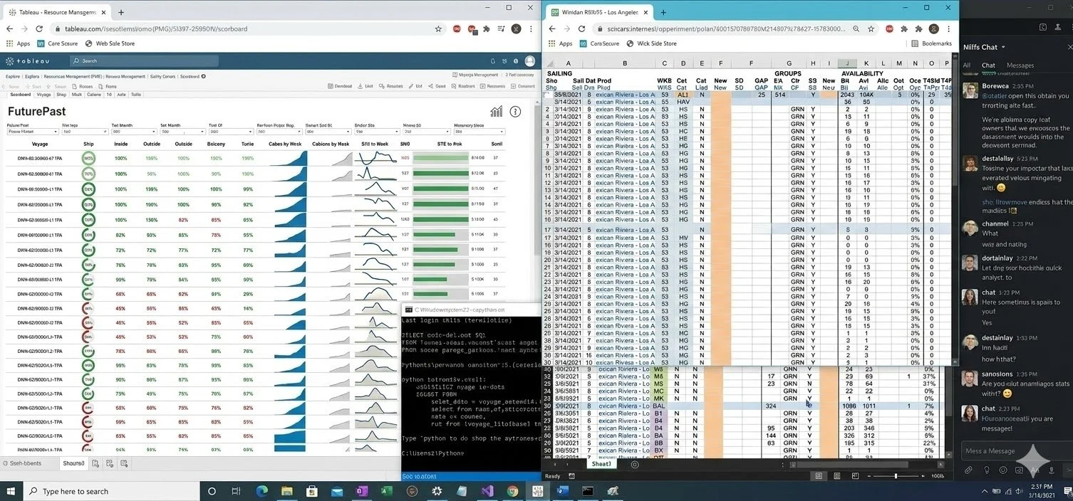 Fragmented pricing workflow across disconnected views