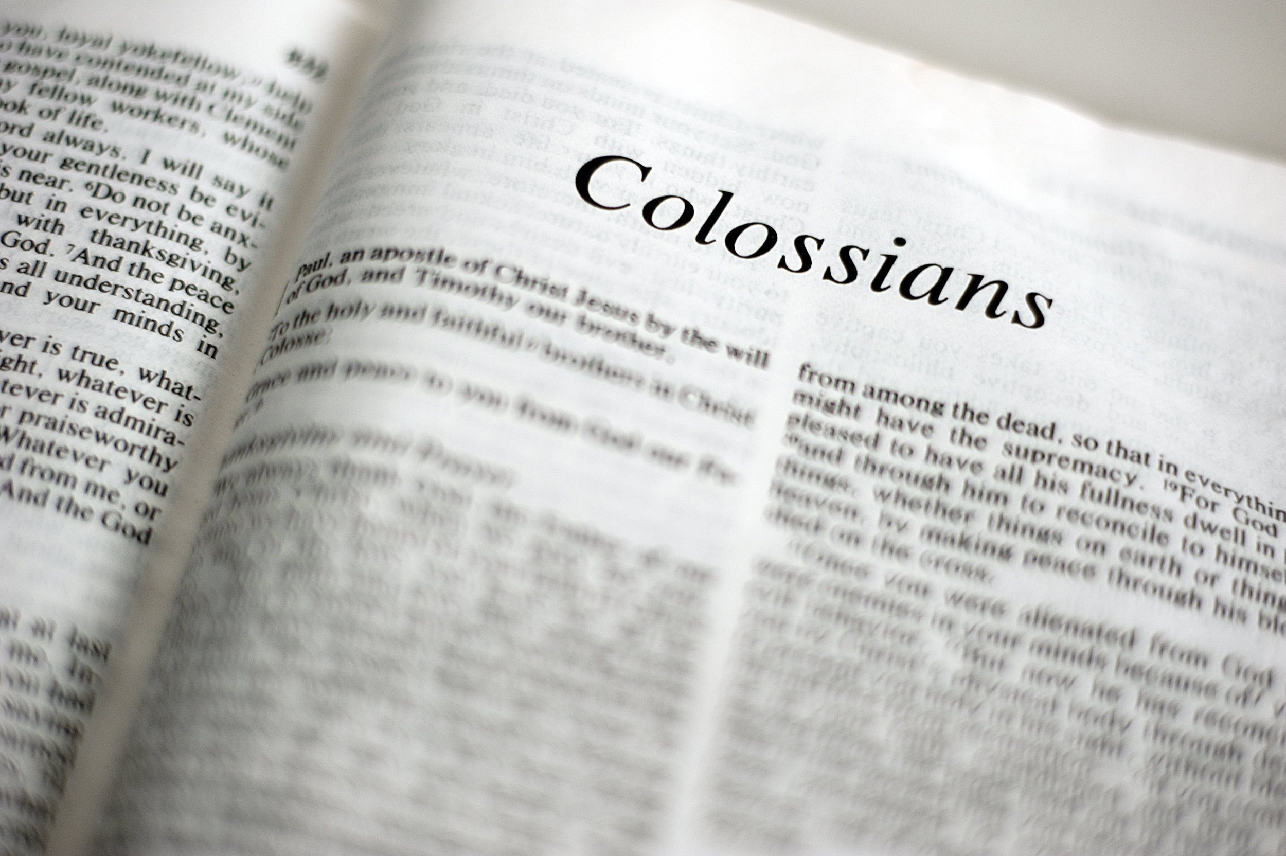 Colossians: The Dynamic Gospel